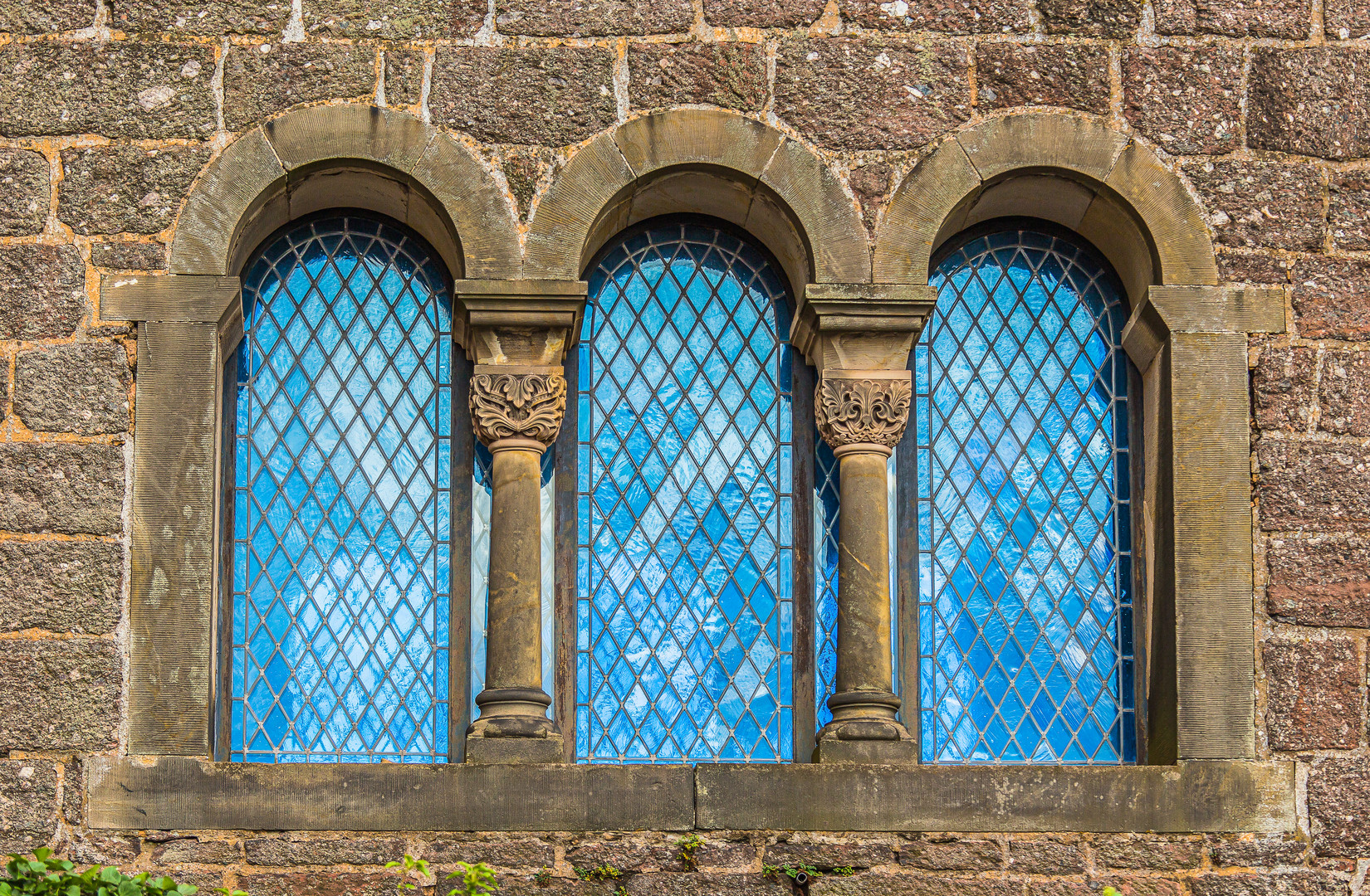 Die blauen Fenster