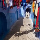 die blauen Straßen von Chefchaouen-Marokko
