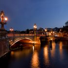 Die Blauwbrug in Amsterdam