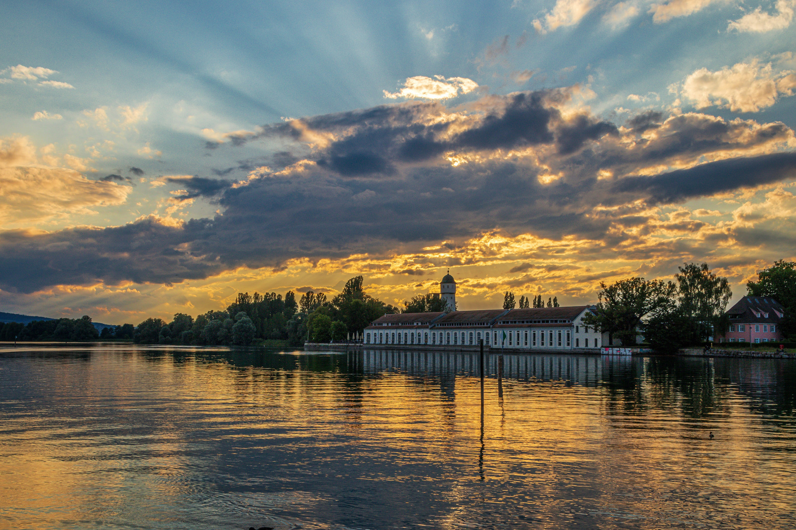 Die Bleiche und der Wasserturm