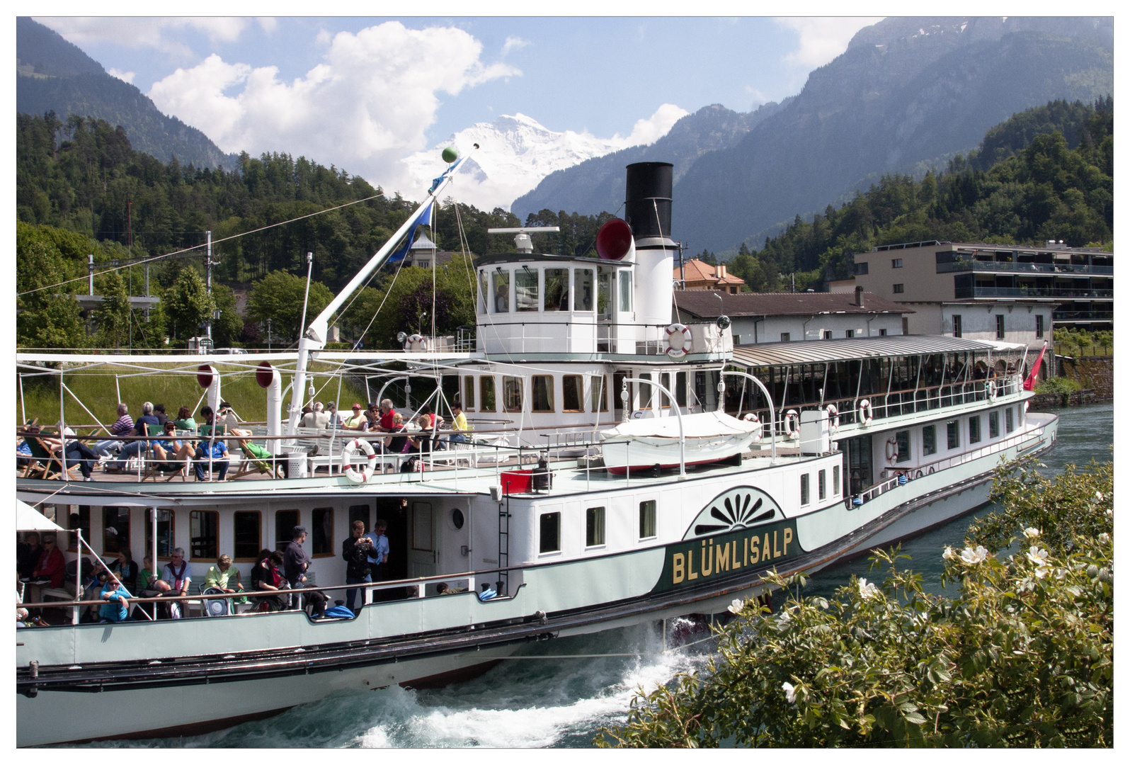 Die Blümlisalp an Blümlis in Interlaken