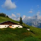 Die Blündeck-Alm auf dem Weg zur Ostpreussenhütte