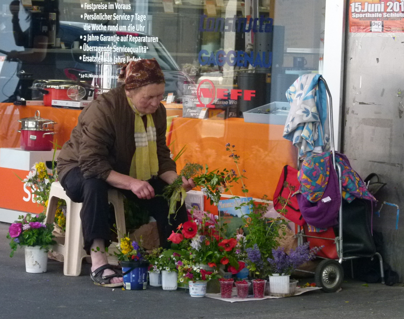 die Blumenfrau