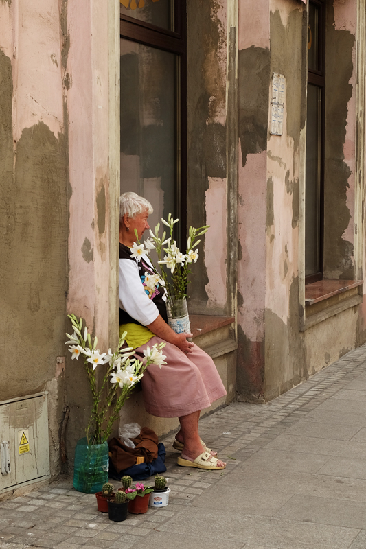 die Blumenfrau