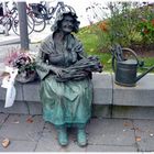 Die Blumenfrau von Schwerin (Bertha Klingenberg)