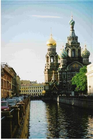 Die Blutkirche in Sankt Petersburg