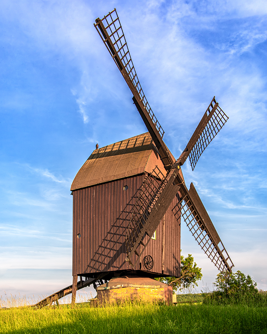 Die Bockwindmühle Anderbeck...