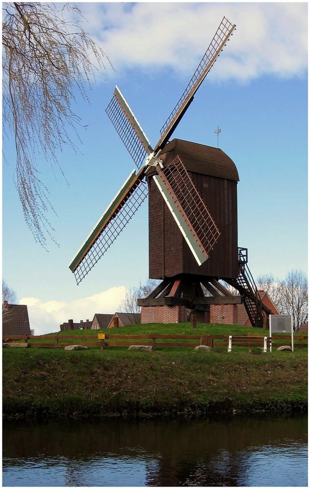 Die Bockwindmühle in Papenburg