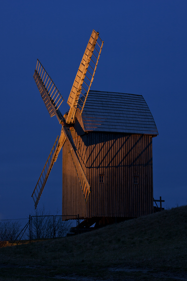 Die Bockwindmühle Kleinmühlingen...