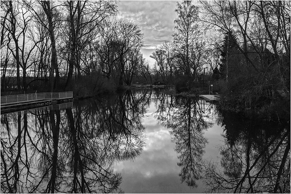 Die Bode bei Staßfurt