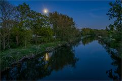 Die Bode in Nienburg