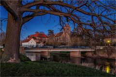 Die Bodebrück am Schloß Hohenerxleben