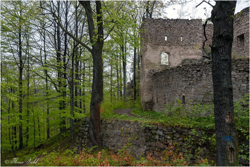 Die Bolzenburg von außen