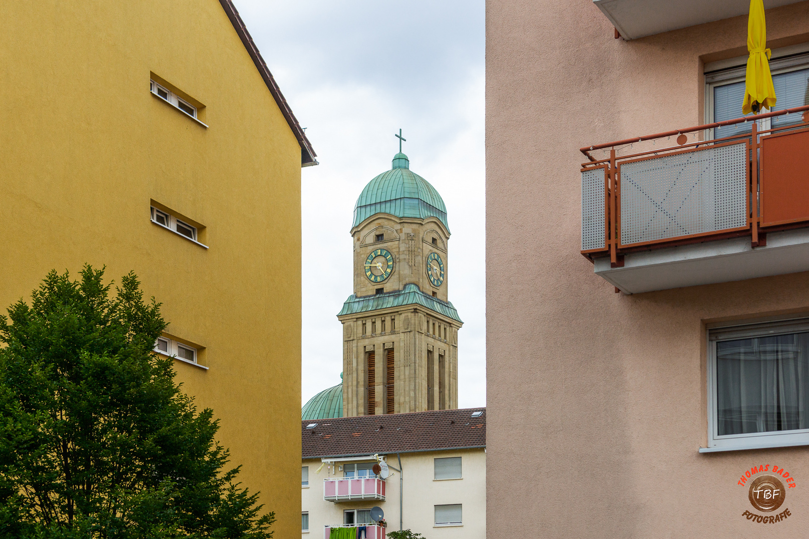 Die Bonifatius-Kirche im ...