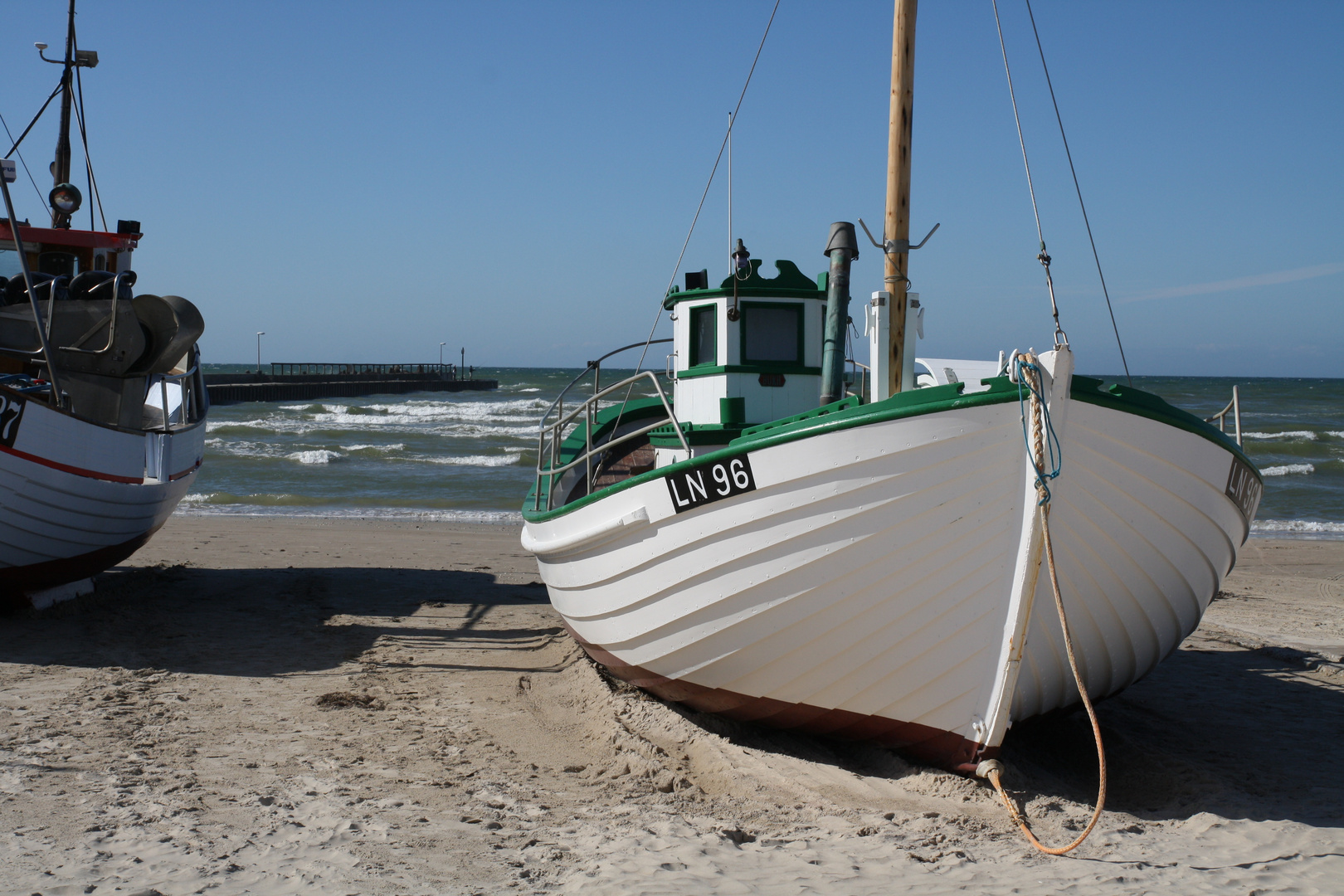 die Boote in Dänemark