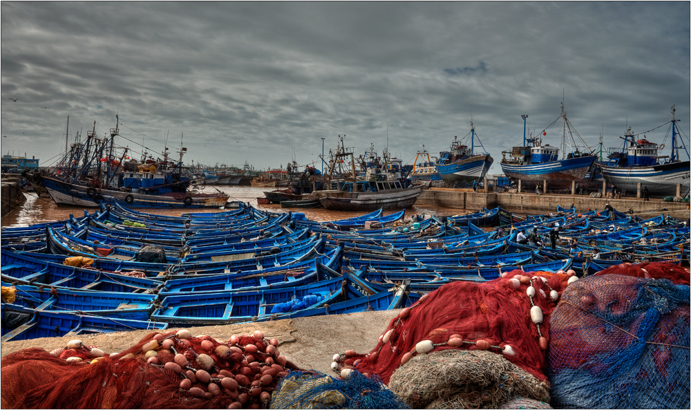 Die Boote von Essaouira...
