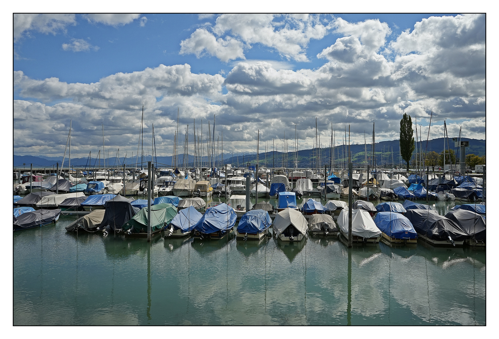 Die Boote warten auf die nächste Saison