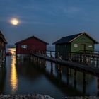 Die Bootshäuser am Ammersee