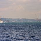 Die Bosporus-Brücke in Istanbul, Türkei