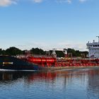 Die BOYNE im Abendlicht vor Rendsburg