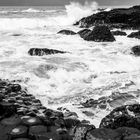 Die Brandung am Giant's Causeway