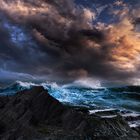 Die Brandung vor dem Gewitter