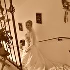 Die Braut in Sepia