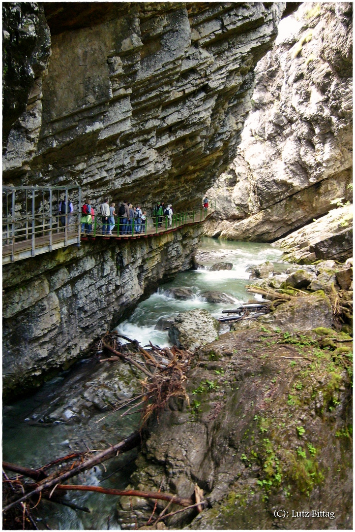 Die Breitachklamm -  Mitteleuropas tiefste Schlucht 