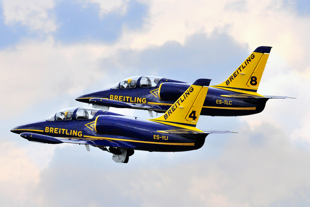 Die Breitling-Staffel in Fairford