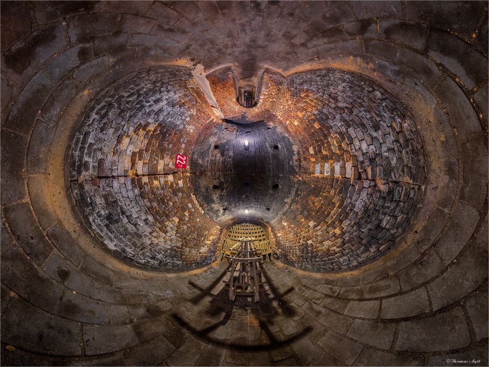 Die Brennkammer2 Foto & Bild panorama, 360, museum Bilder auf