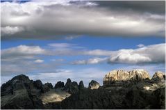 Die Brentagruppe von den "Cinque Laghi" gegenüber