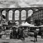 Die Bretagne meines Herzens! (3) Viadukt mit Markt