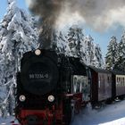 Die Brockenbahn im letzten Winter
