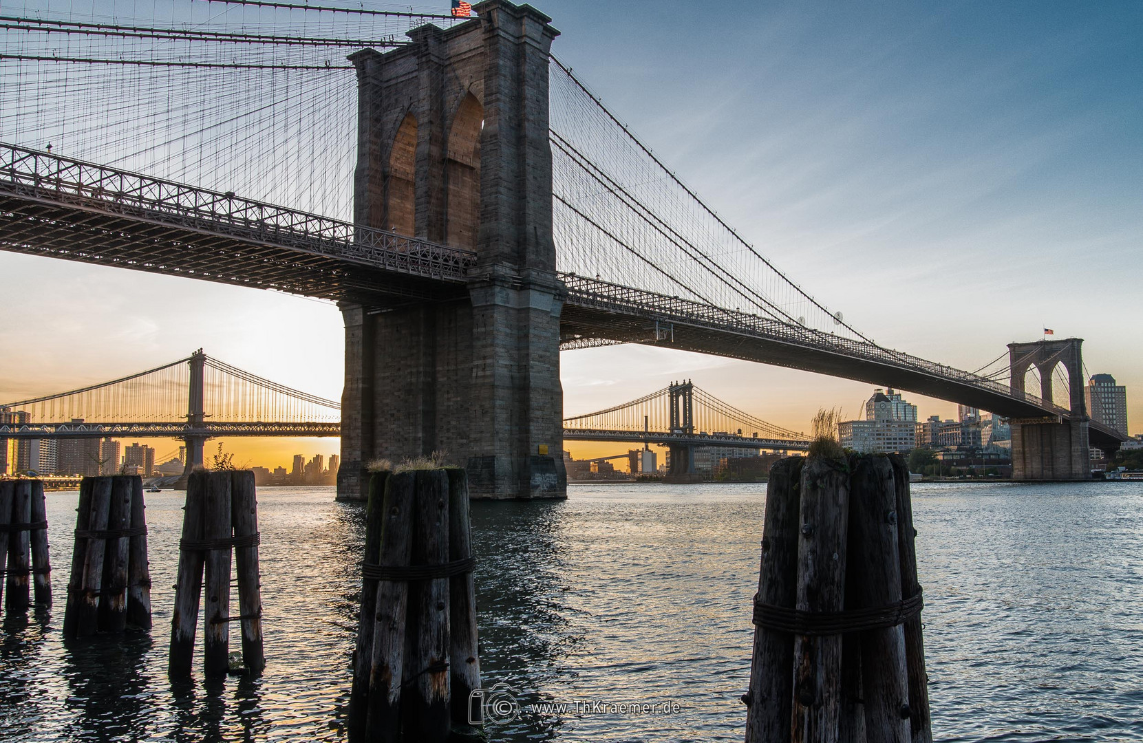 Die Brooklyn Bridge - D75_1105 Foto & Bild | architektur, north america ...