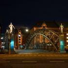 Die Brooksbrücke in der Speicherstadt