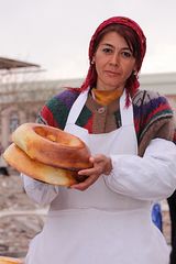 Die Brotverkäuferin