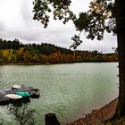 Die Bruchertalsperre im Herbst