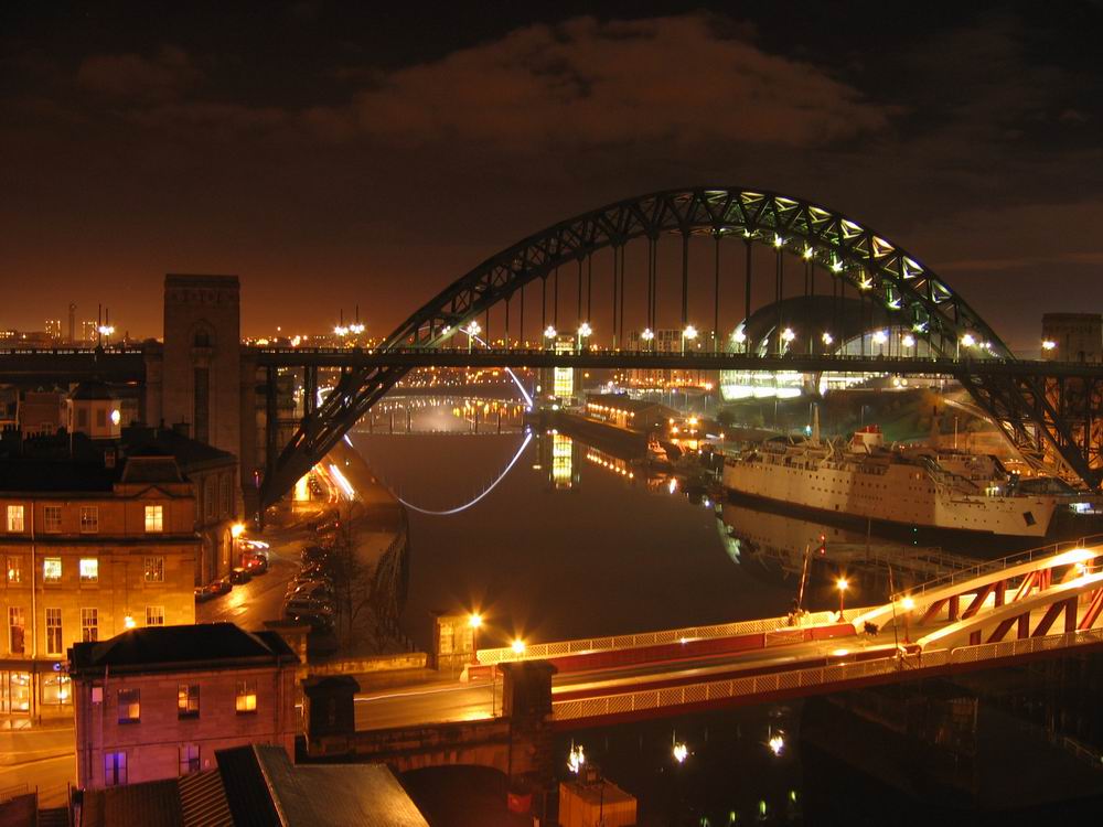 die brucke auf Newcastle