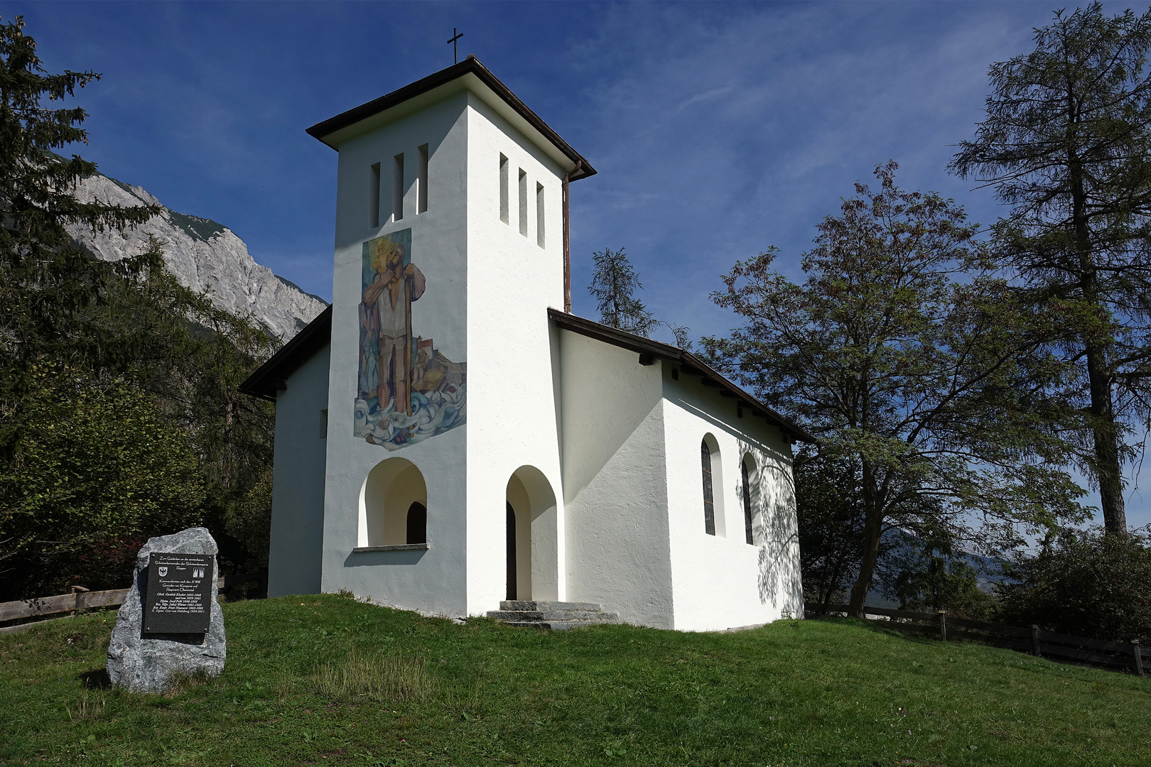 die Bruder Klaus-Kapelle...