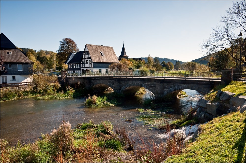 Die Brücke ...