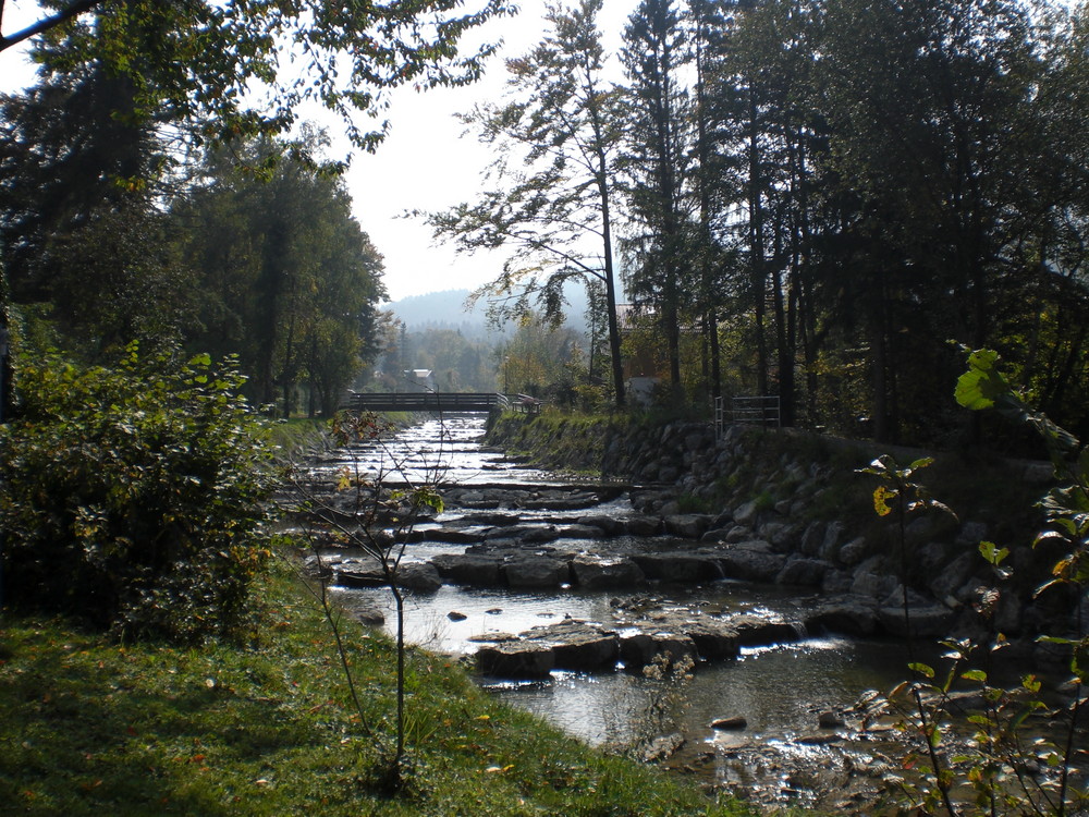 Die Brücke am Bach