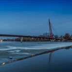 Die Brücke am Cracauer Wasserfall