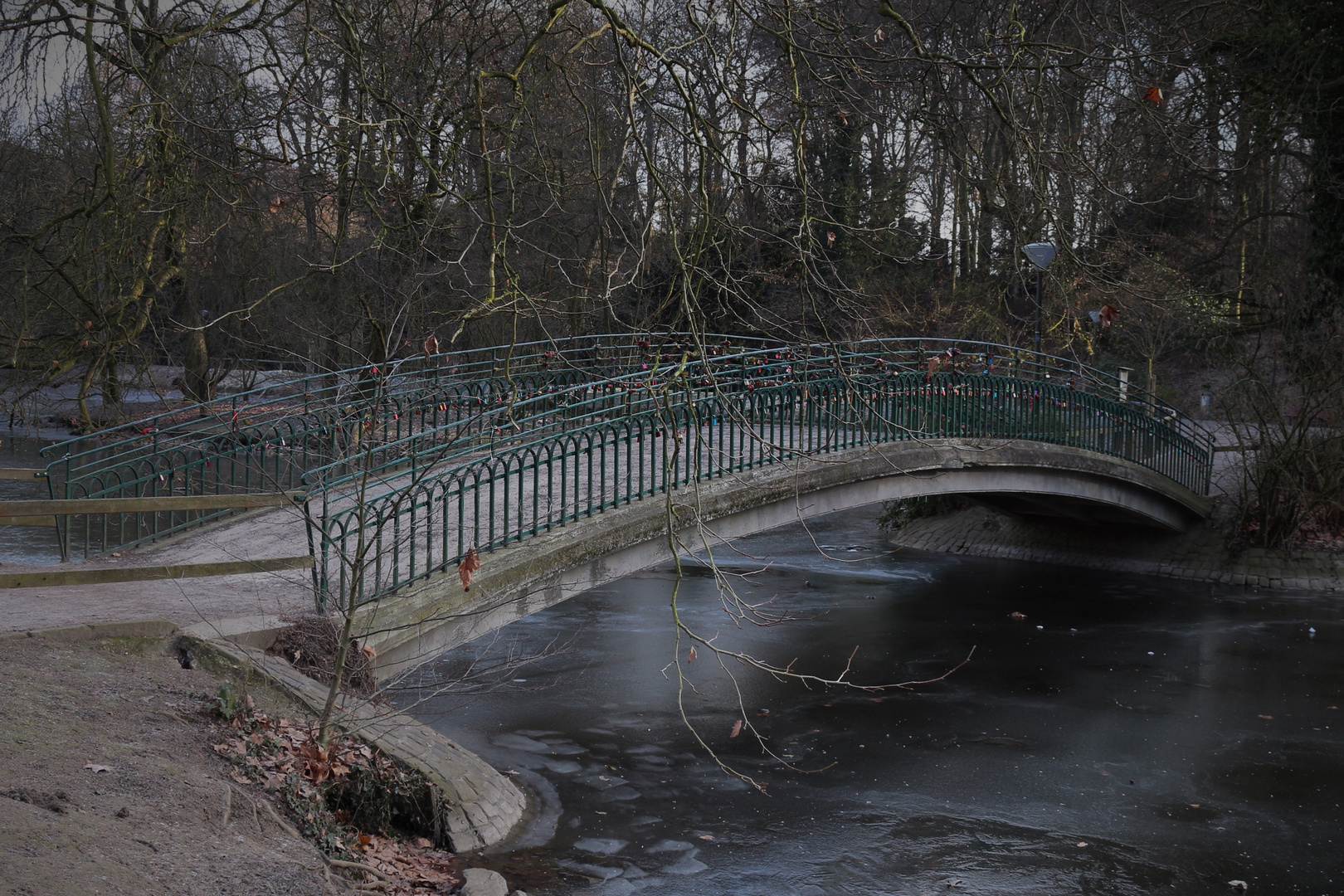 Die Brücke am Eis 