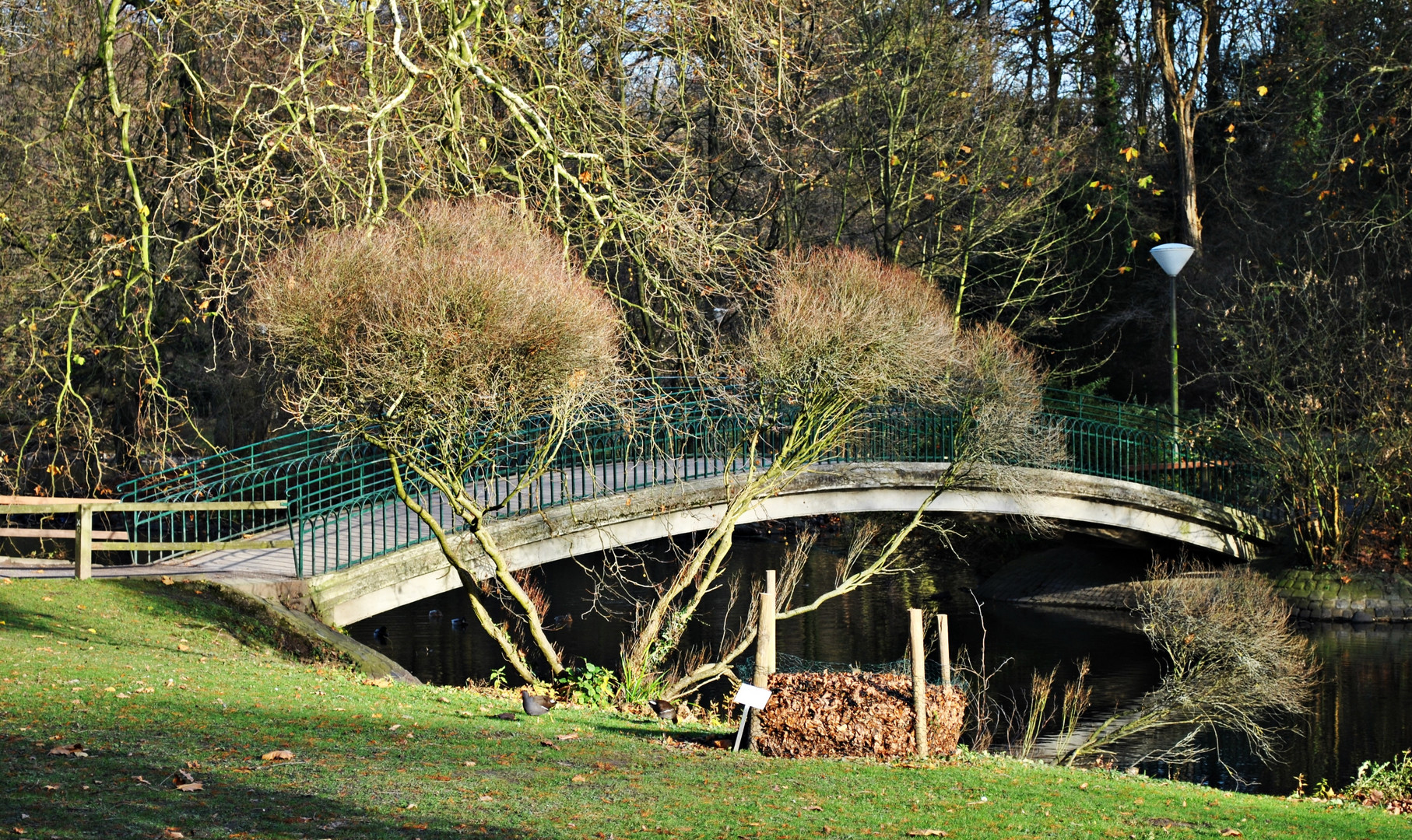 ... Die Brücke am Fluss ...