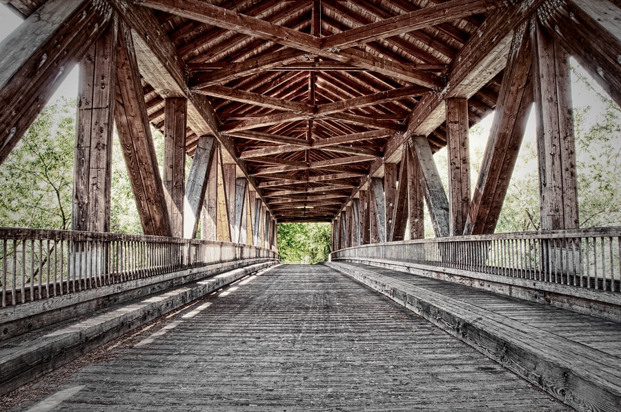 Die Brücke am Rhein