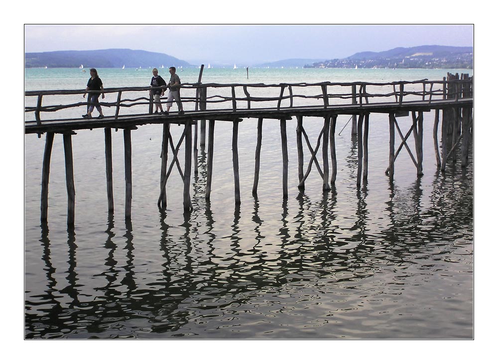 Die Brücke am See