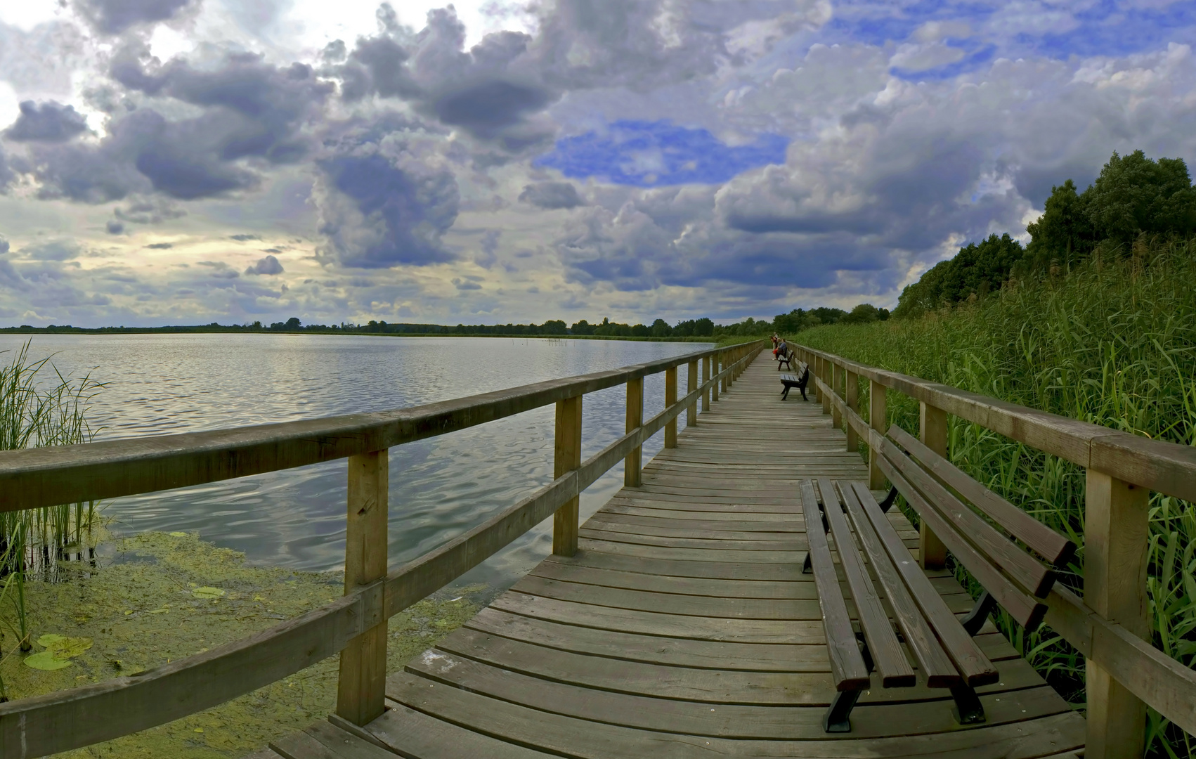 Die Brücke am See