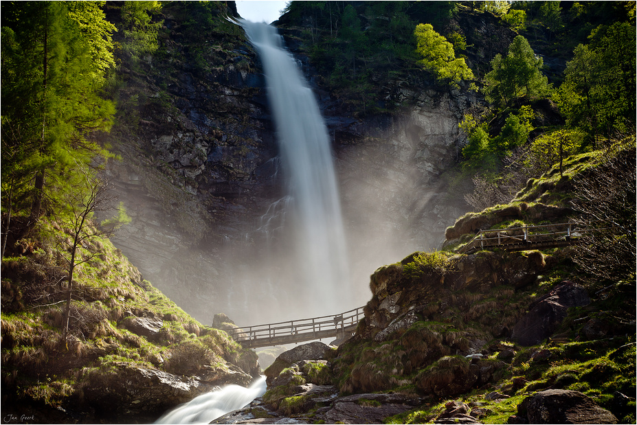 Die Brücke am wilden Fall