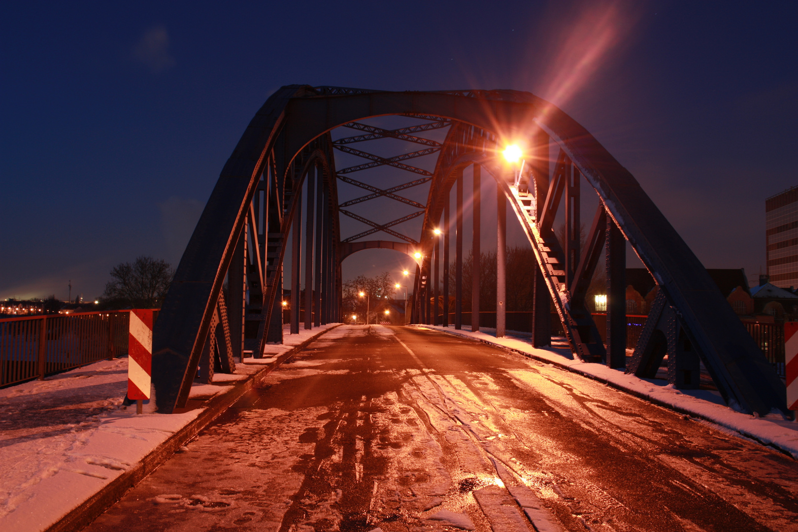 Die Brücke an der Mühlenweide