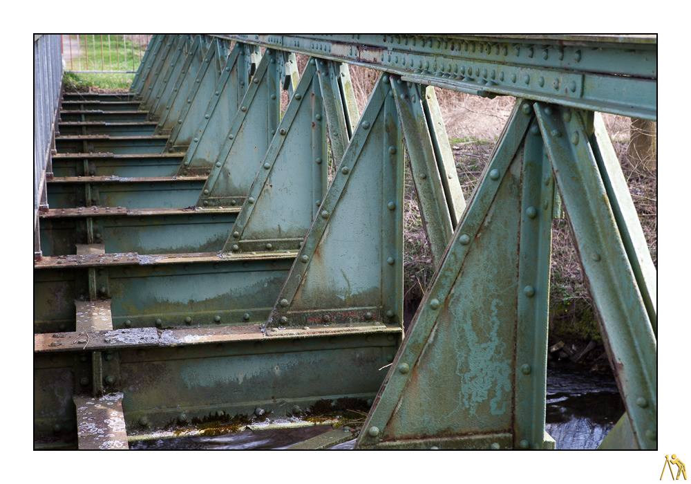 Die Brücke an der Niers